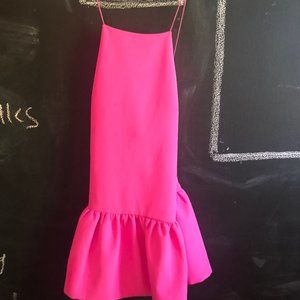 Finders Keepers Hot Pink Drop Waist Dress - S